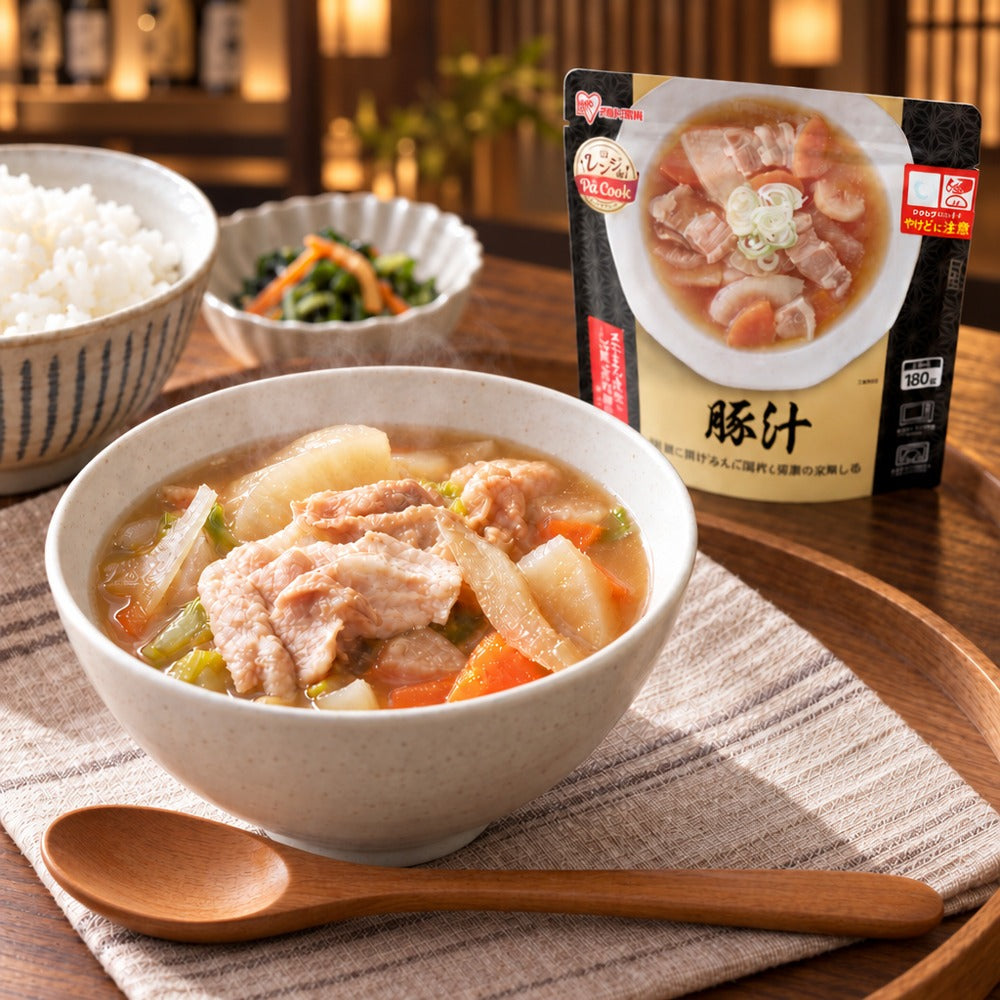 アイリス　レンジアップ 豚汁 180g（36個）