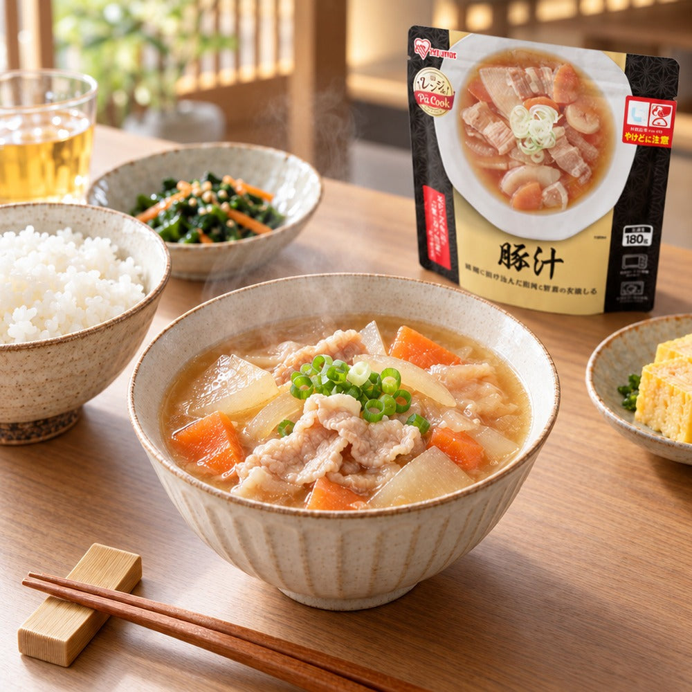 アイリス　レンジアップ 豚汁 180g（36個）