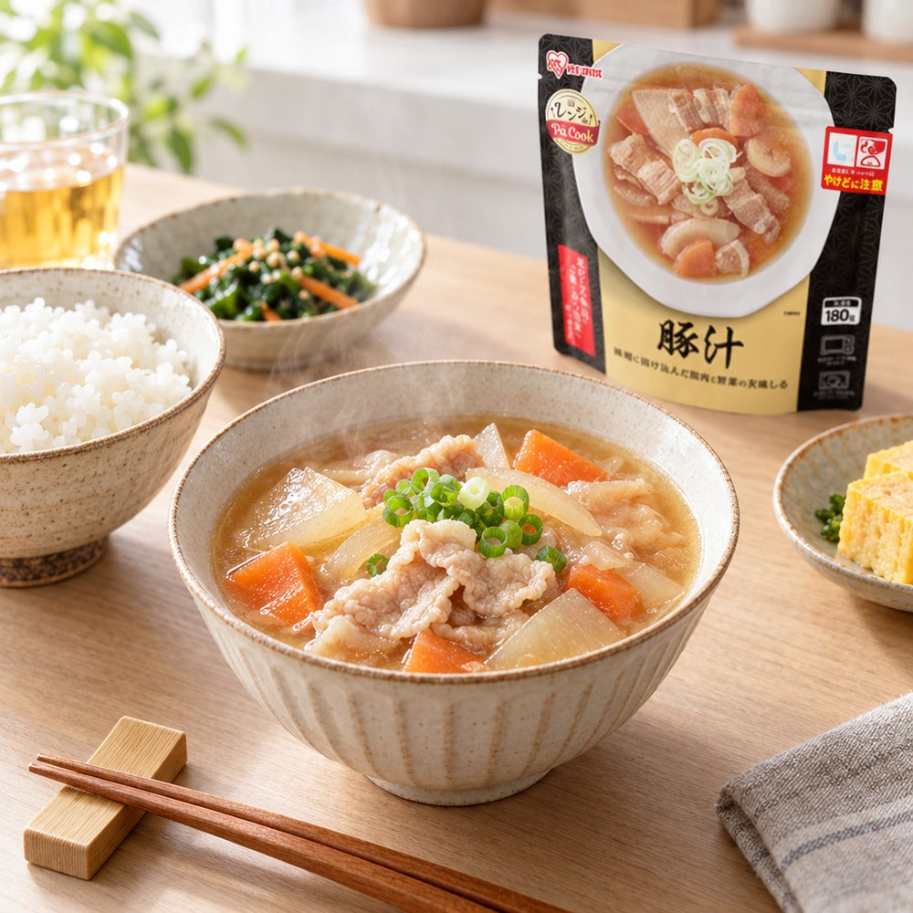 アイリス　レンジアップ 豚汁 180g（36個）