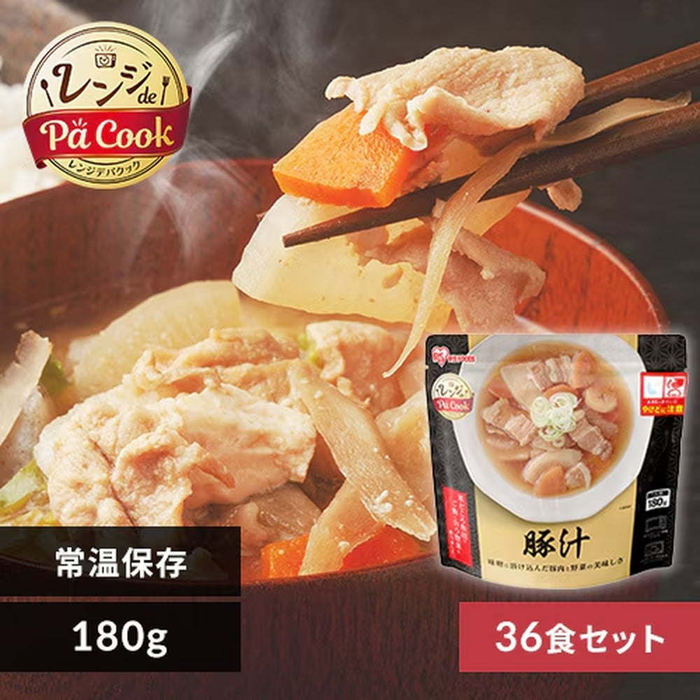 アイリス　レンジアップ 豚汁 180g（36個）