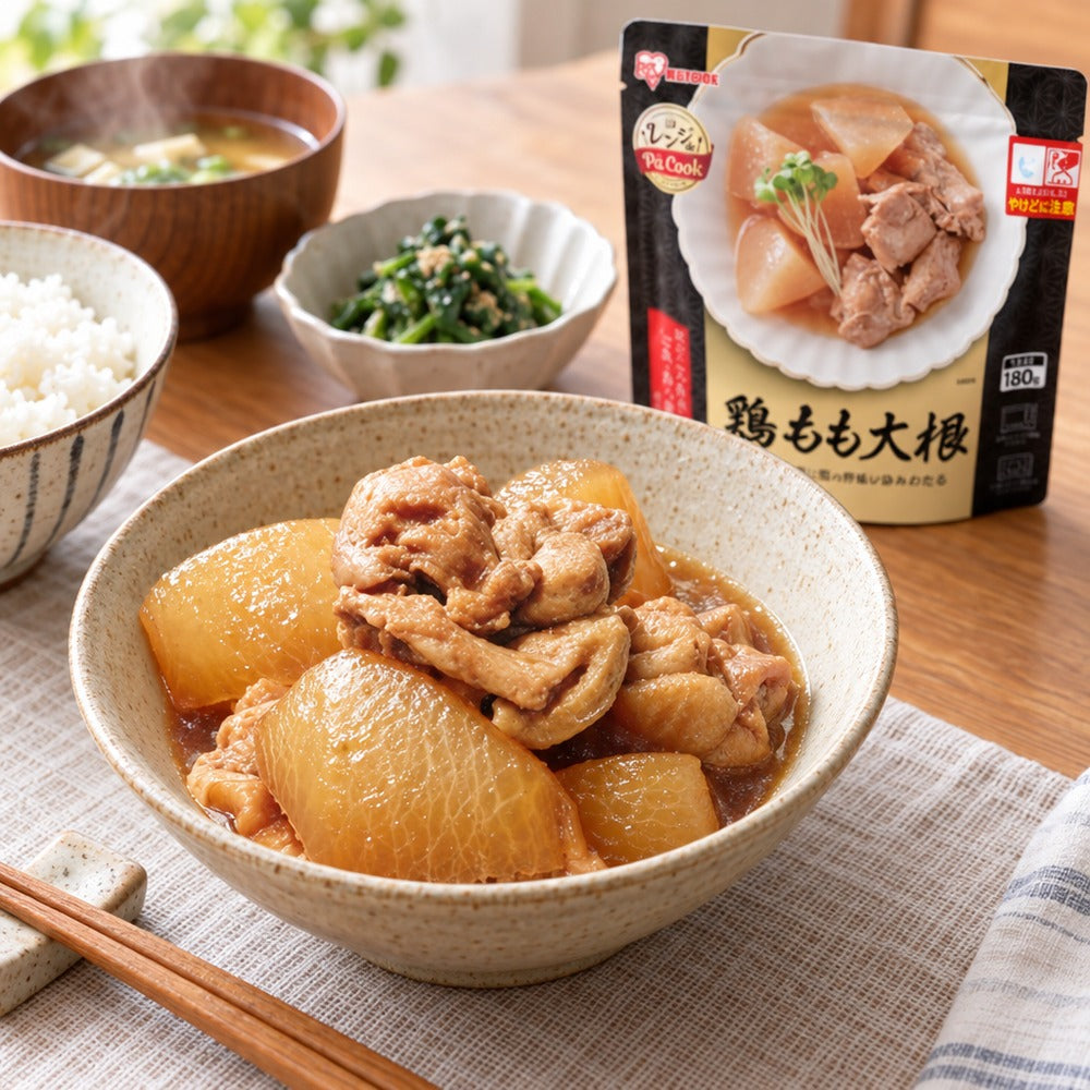 アイリス　レンジアップ鶏もも大根 180g（36個）