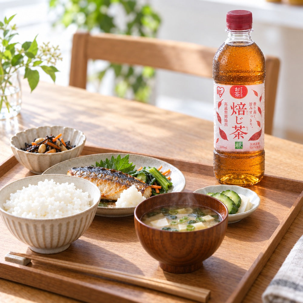 アイリスのお茶 緑　焙じ茶（24本）