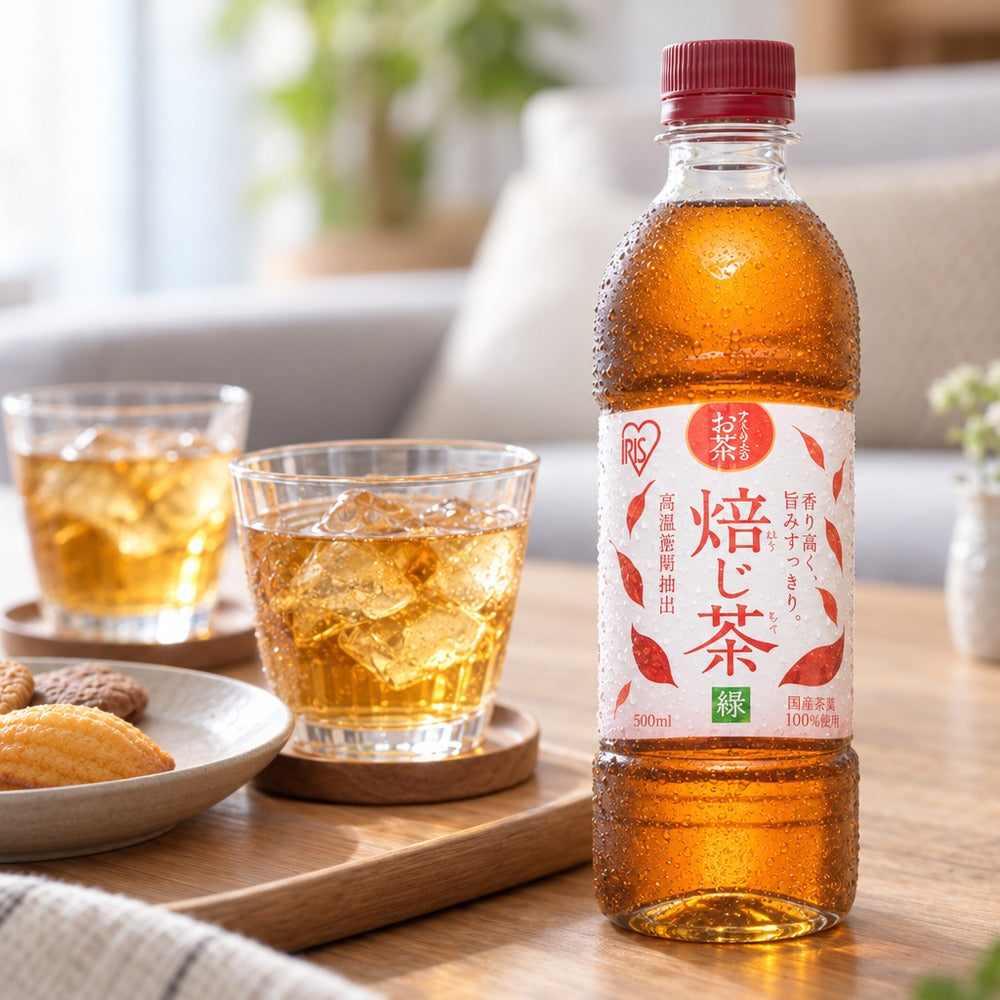 アイリスのお茶 緑　焙じ茶（24本）