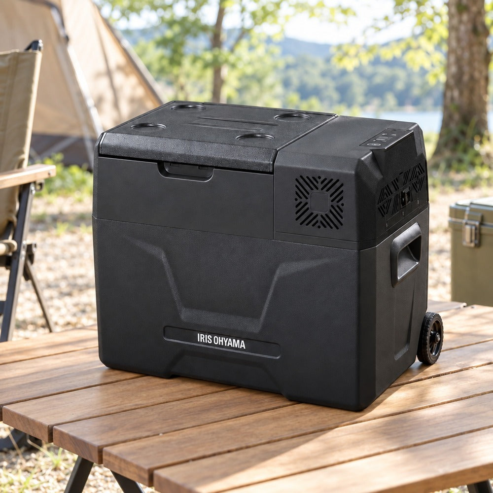 アイリスオーヤマ　ポータブル冷蔵冷凍庫 40L（ブラック）