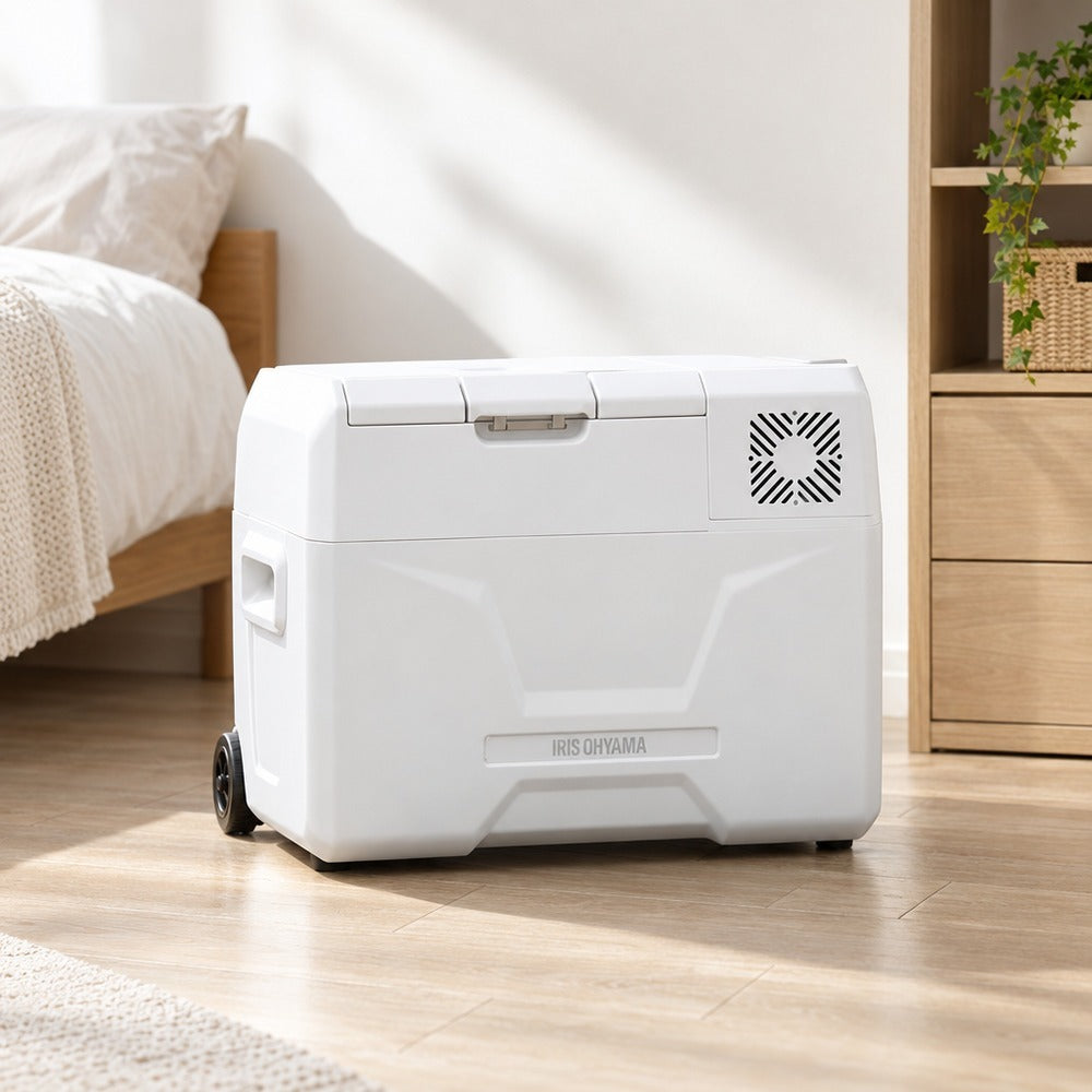 アイリスオーヤマ　ポータブル冷蔵冷凍庫 40L（ホワイト）