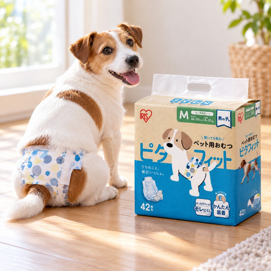 ペット用おむつ ピタフィット 男の子用（Mサイズ）