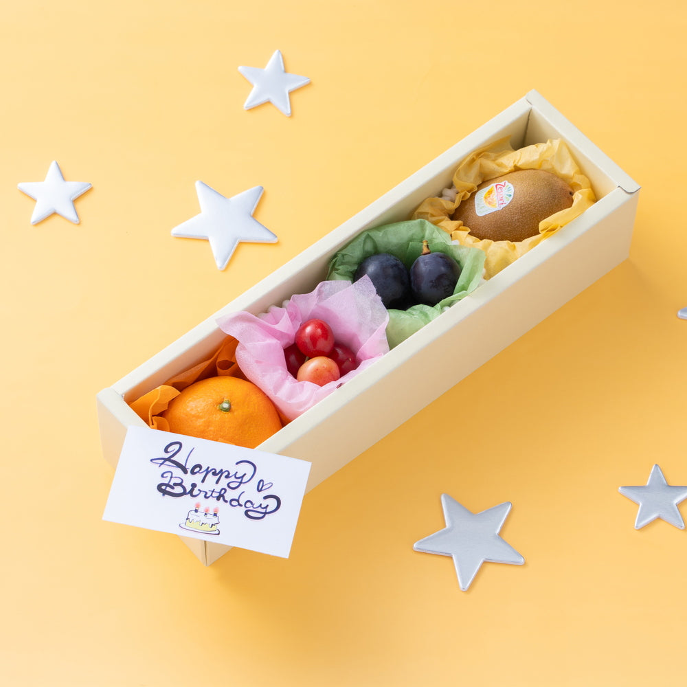 【お誕生日版】フルーツ専門店「南国フルーツ」がセレクト フルーツボックス 4種