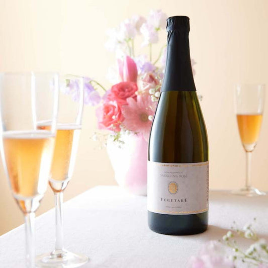 ベジターレ　国産ノンアルコールロゼスパークリング 720ml(フルボトル)
