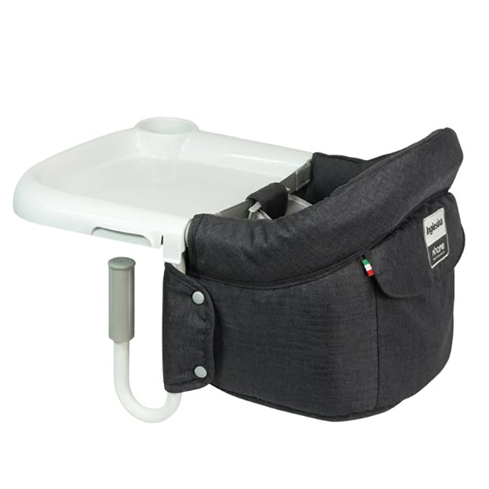 Inglesina(イングリッシーナ)ファスト　ベビーテーブルチェア(トレー付)チャコール