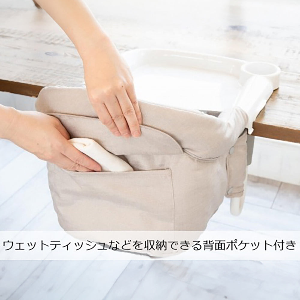Inglesina(イングリッシーナ)ファスト　ベビーテーブルチェア(トレー付)チャコール