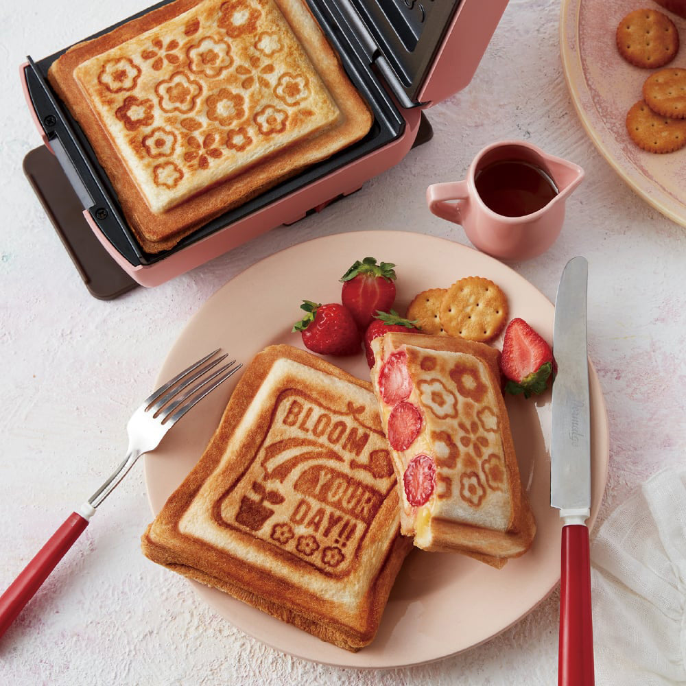 recolte(レコルト) プレスサンドメーカー プラッド レッド