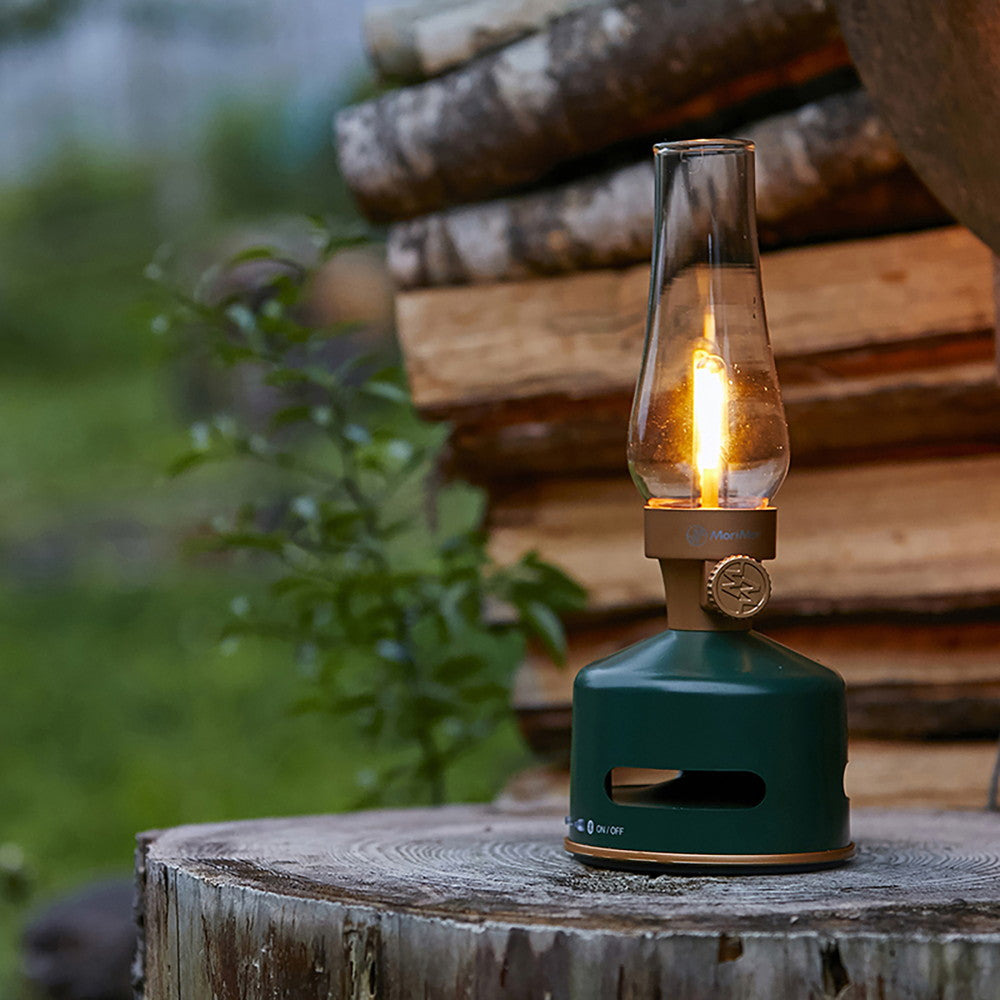 MoriMori LED LanternSpeaker S1 ダークグリーン MoriMori」 S1 ORIGINAL GREEN ダークグリーン（LEDランタン