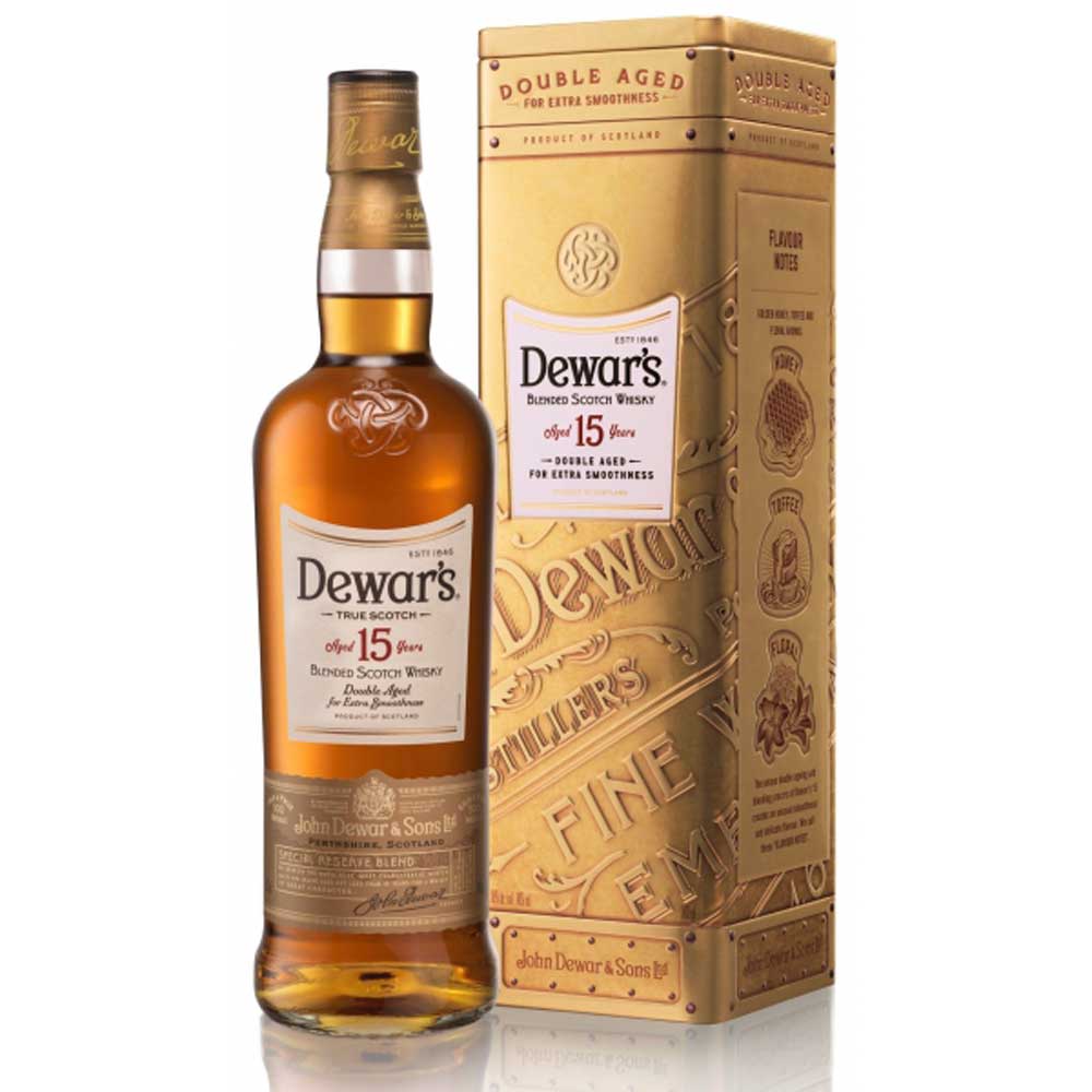 スコッチウイスキー Dewar's(デュワーズ)15年 750ml 1本