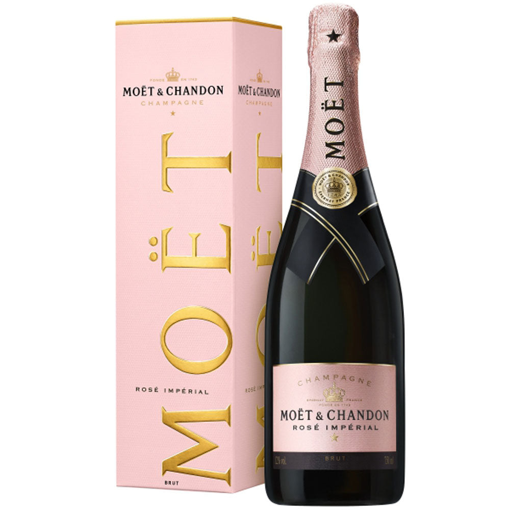 シャンパン Moet&Chandon(モエ・エ・シャンドン)ロゼ アンぺリアル 750ml箱付き 2本 – AOYAMA GIFT SALON