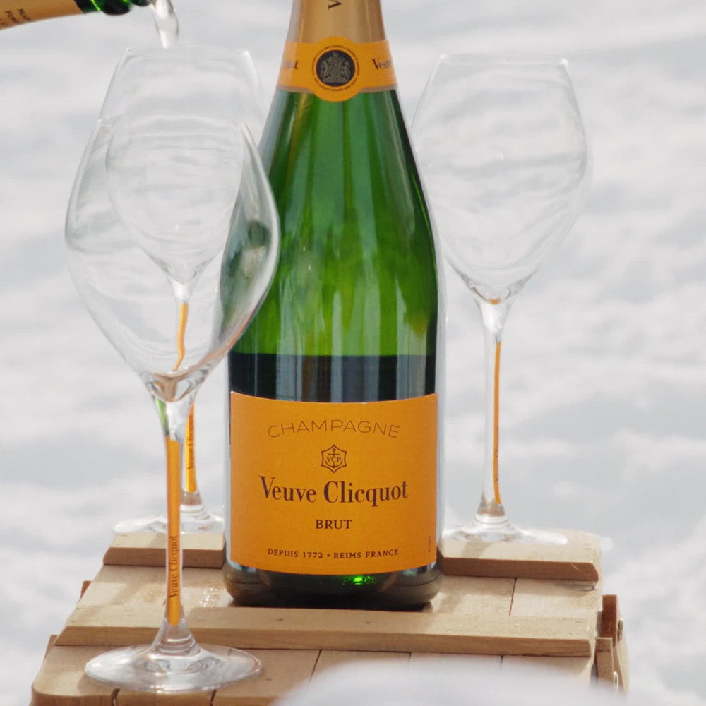 ヴーヴクリコ イエローラベル ブリュット  375ml　2本