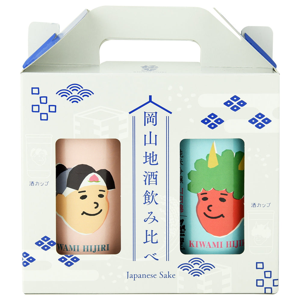 産土　飲み比べ、２本セット 岡山の地酒 極聖2種飲み比べ2本セット – AOYAMA GIFT SALON
