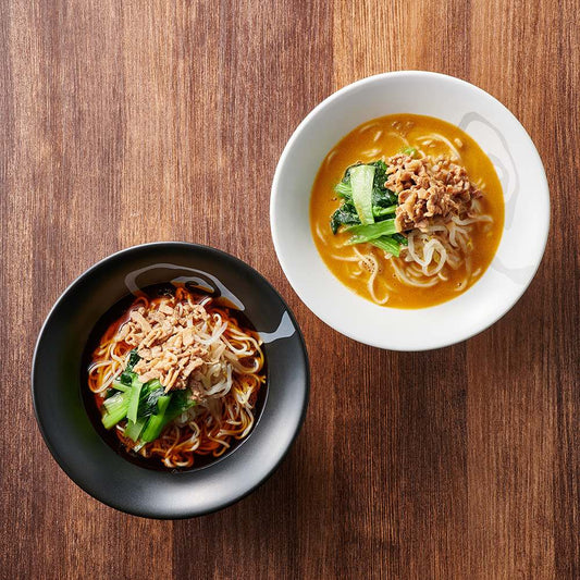 京都 楽仙樓 京の黒酢麺と担々麺