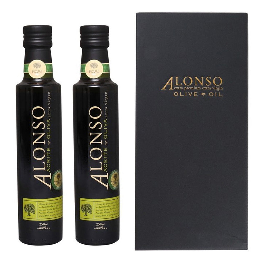 【受賞歴多数】 ALONSO エクストラヴァージンオリーブオイル250ml 2本（PICUAL）