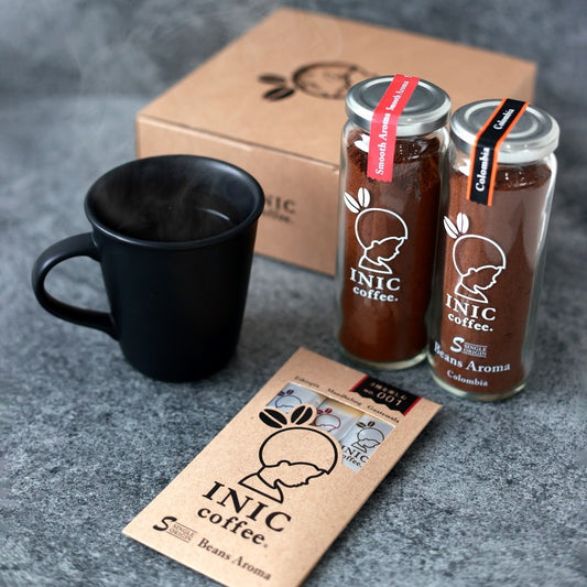 INIC coffee 定番・産地別ボトルコーヒーとアソートの詰め合わせ
